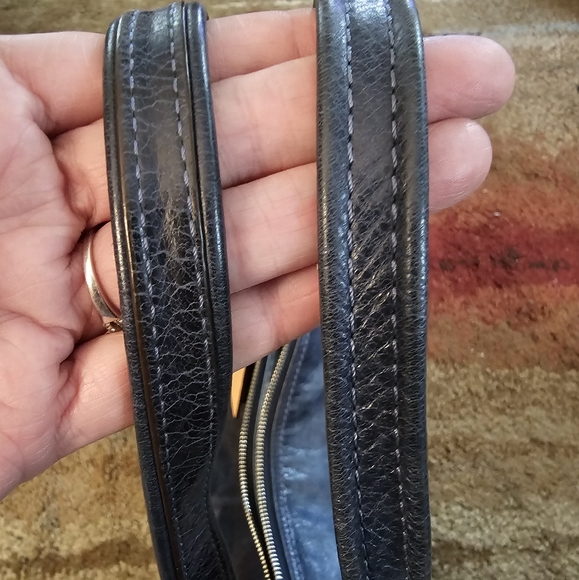 🔥🔥NWOT COACH POPPY 19002 GLAM GLAZED LEATHER TOTE🔥🔥 - Picture 6 of 7